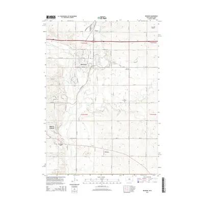 2015 Map of Brandon, 2015 Print