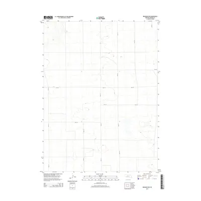 2014 Map of Brandon NW, 2014 Print