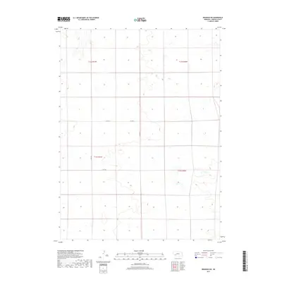2017 Map of Brandon NW, 2017 Print