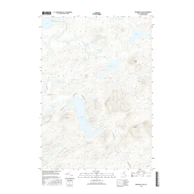 2016 Map of Brandreth Lake, 2016 Print