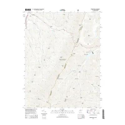 2014 Map of Brandywine, 2014 Print