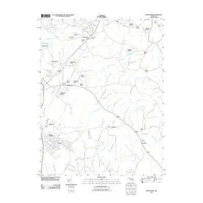 2011 Map of Brandywine, 2011 Print
