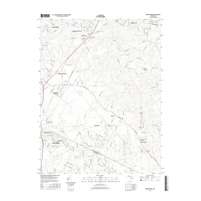 2016 Map of Brandywine, 2016 Print