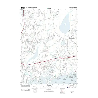 2012 Map of Branford, 2012 Print