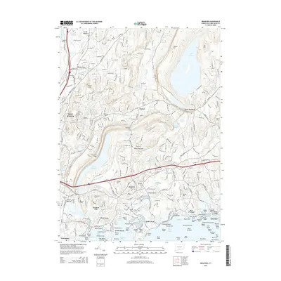 2015 Map of Branford, 2015 Print
