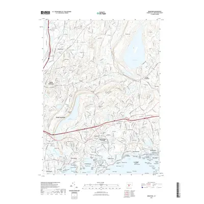 2021 Map of Branford, 2021 Print