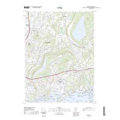 2023 Map of Branford, 2023 Print