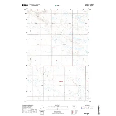 2017 Map of Brantford NE, 2017 Print
