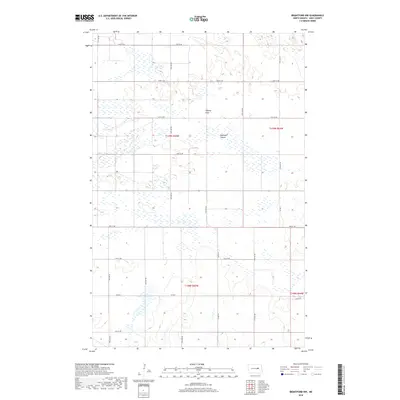 2018 Map of Brantford NW, 2018 Print