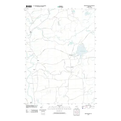 2010 Map of Brantingham, 2010 Print
