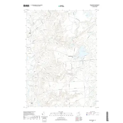 2019 Map of Brantingham, 2019 Print