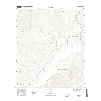 2014 Map of Brantley, 2014 Print