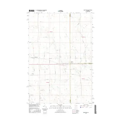 2015 Map of Brantwood, 2015 Print