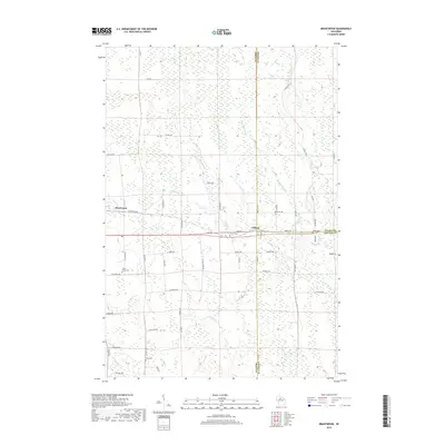 2018 Map of Brantwood, 2018 Print