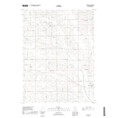 2017 Map of Brashear, 2017 Print