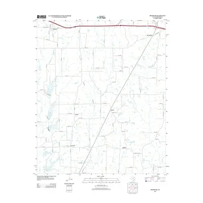 2013 Map of Brashear, 2013 Print