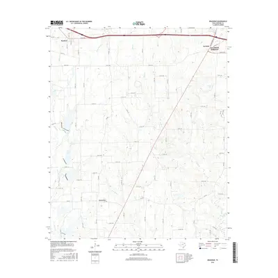 2016 Map of Brashear, 2016 Print