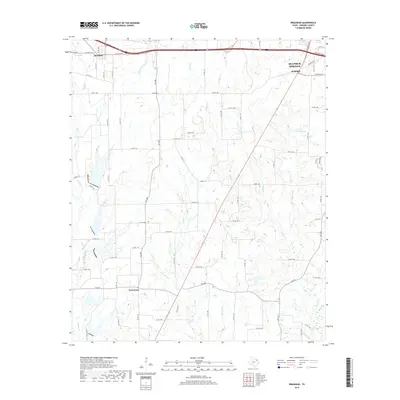 2019 Map of Brashear, 2019 Print