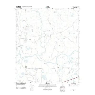 2011 Map of Brassell, 2011 Print