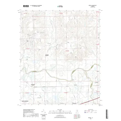 2018 Map of Brassell, 2018 Print