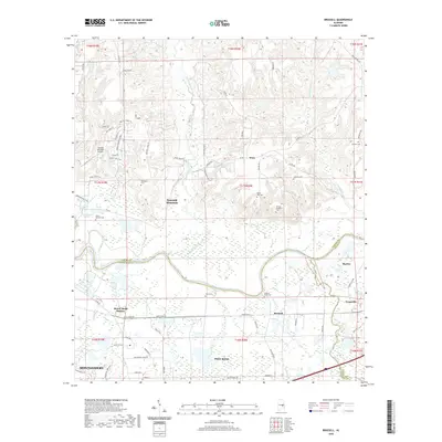 2020 Map of Brassell, 2020 Print