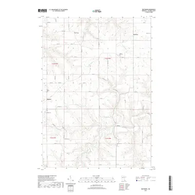 2019 Map of Bratsberg, 2019 Print