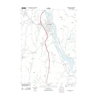 2012 Map of Brattleboro, 2012 Print