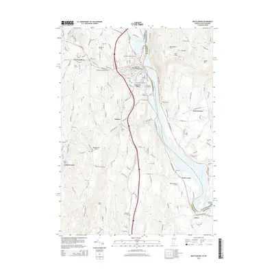 2015 Map of Brattleboro, 2015 Print