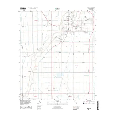 2015 Map of Brawley, 2015 Print