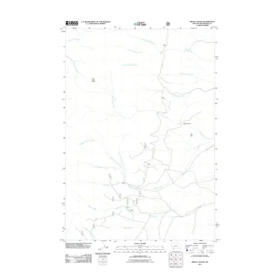 2011 Map of Brays Canyon, 2011 Print