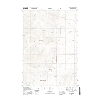 2014 Map of Brays Canyon, 2014 Print