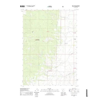 2020 Map of Brays Canyon, 2020 Print