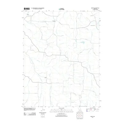 2011 Map of Brays, 2011 Print