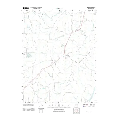 2011 Map of Brazito, 2011 Print