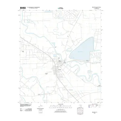 2010 Map of Brazoria, 2010 Print