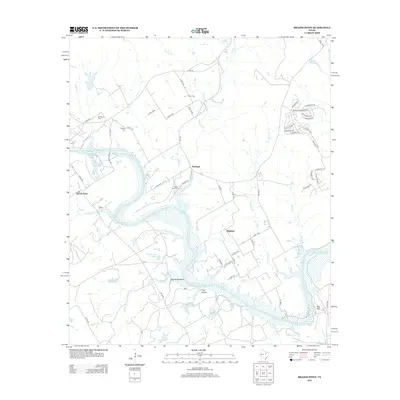 2013 Map of Brazos Point, 2013 Print