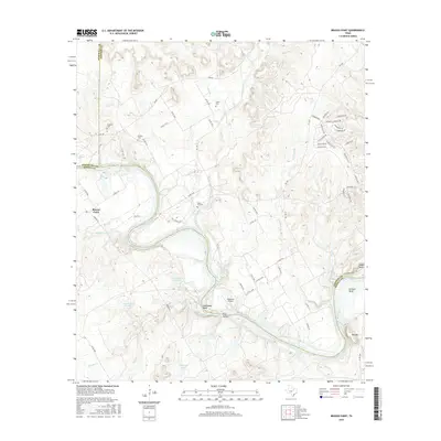 2016 Map of Brazos Point, 2016 Print