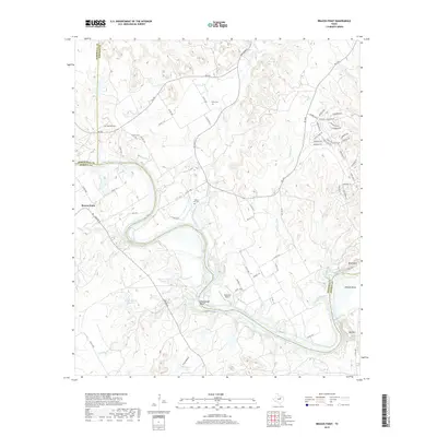 2019 Map of Brazos Point, 2019 Print