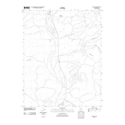 2010 Map of Brazos, 2010 Print