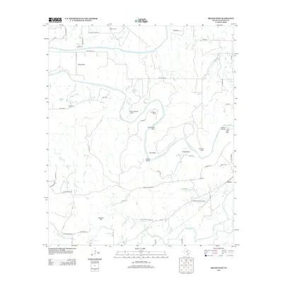 2012 Map of Brazos West, 2012 Print