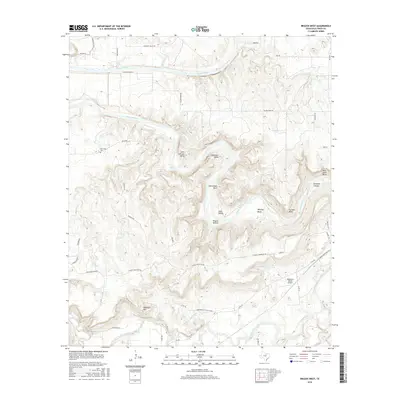 2016 Map of Brazos West, 2016 Print