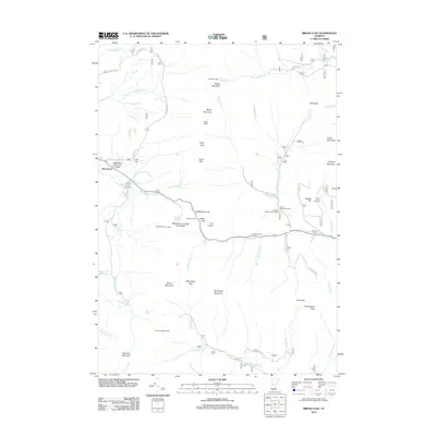 2012 Map of Bread Loaf, 2012 Print