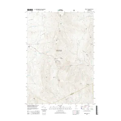 2015 Map of Bread Loaf, 2015 Print