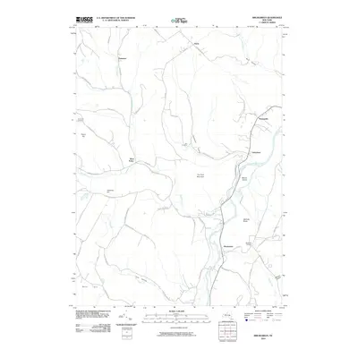 2010 Map of Breakabeen, 2010 Print