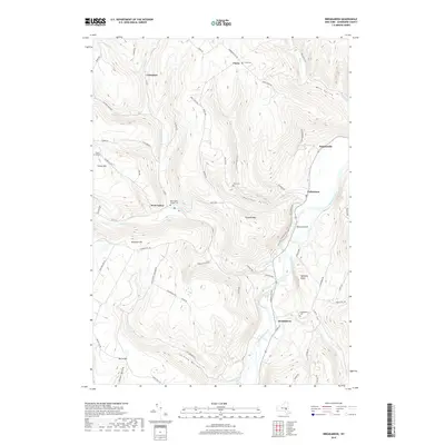 2019 Map of Breakabeen, 2019 Print