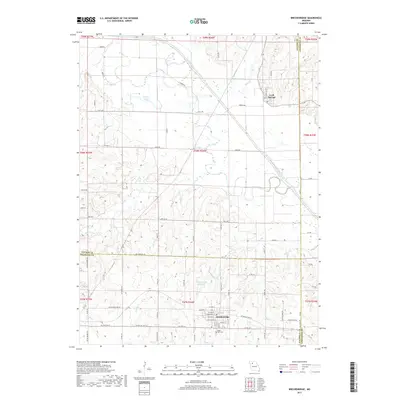 2017 Map of Breckenridge, 2017 Print
