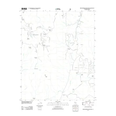 2012 Map of Breckenridge Mountain, 2012 Print