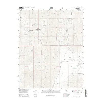 2015 Map of Breckenridge Mountain, 2015 Print
