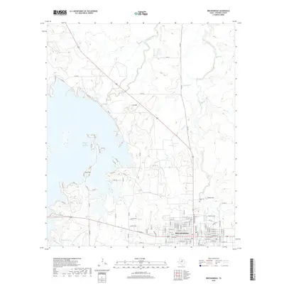 2019 Map of Breckenridge, 2019 Print