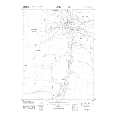 2011 Map of Breckenridge, 2011 Print